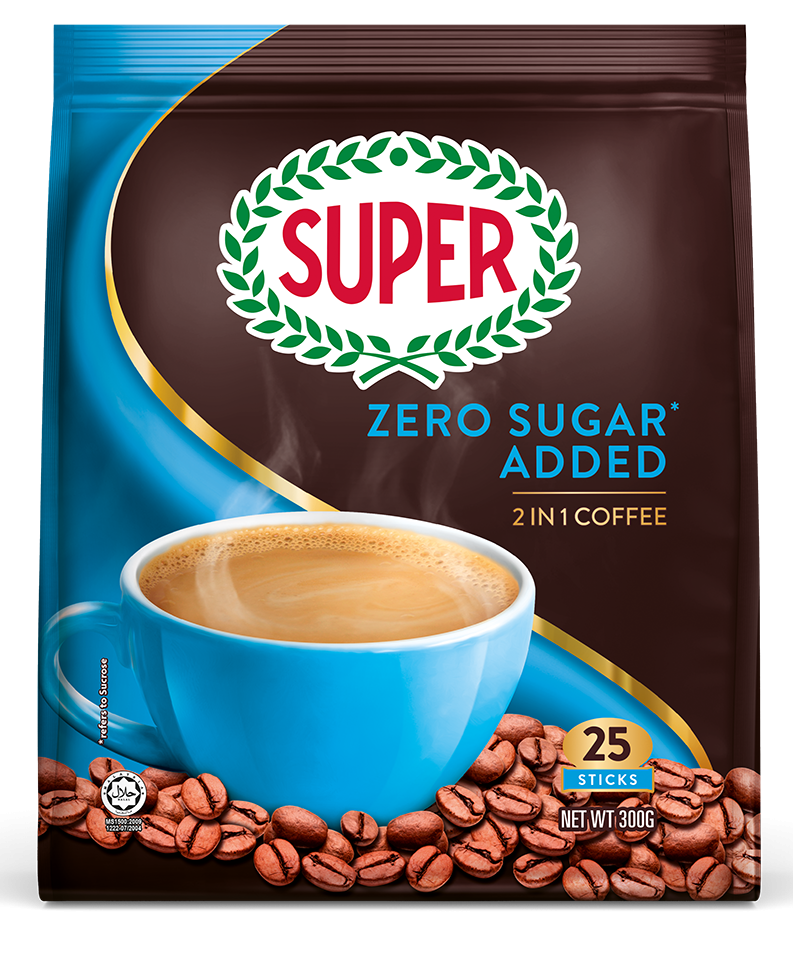 Super Zero Sugar 2in1 Coffee (25'sx12g) [5026]